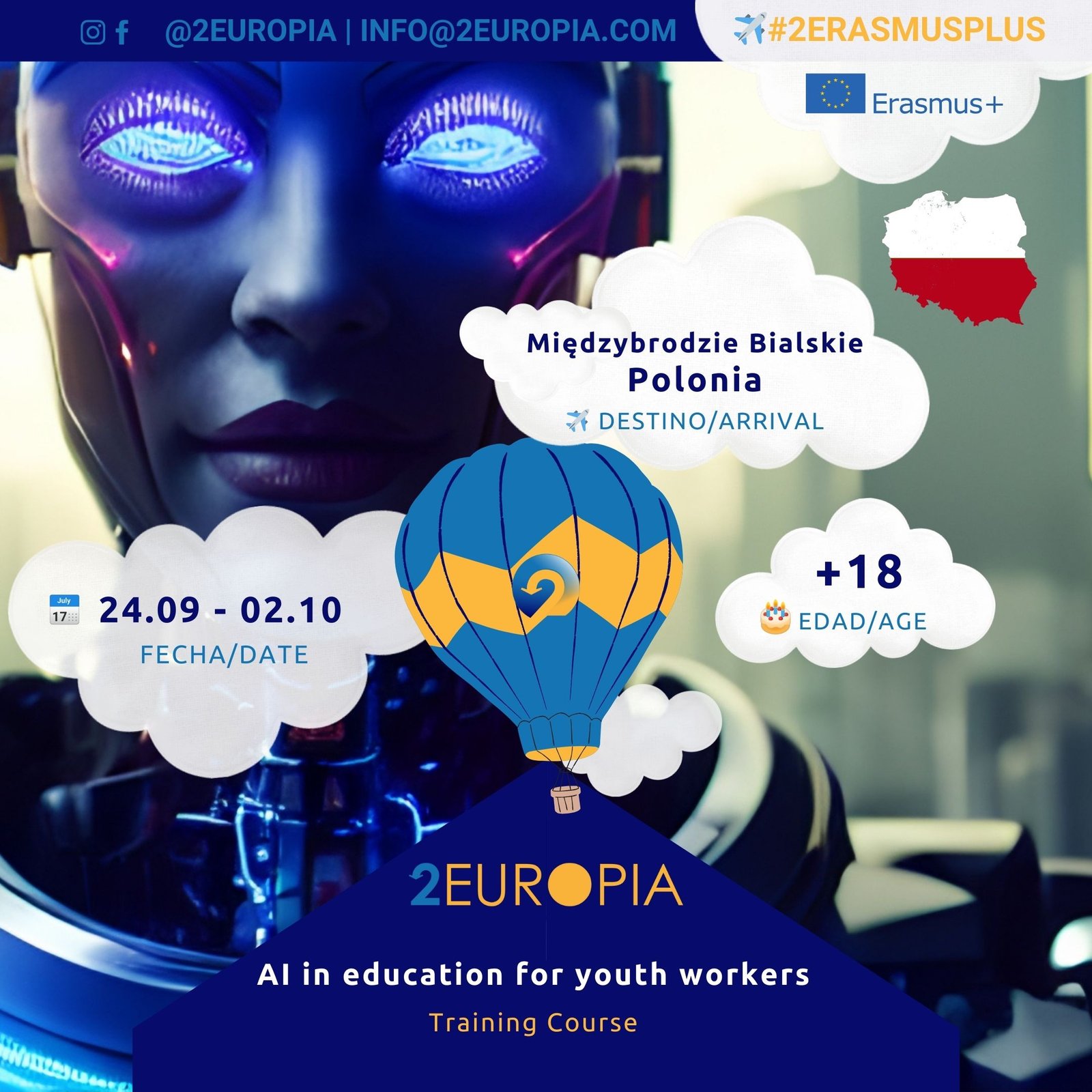 Training course: AI in education for youth workers – 🪂 2Europia ...